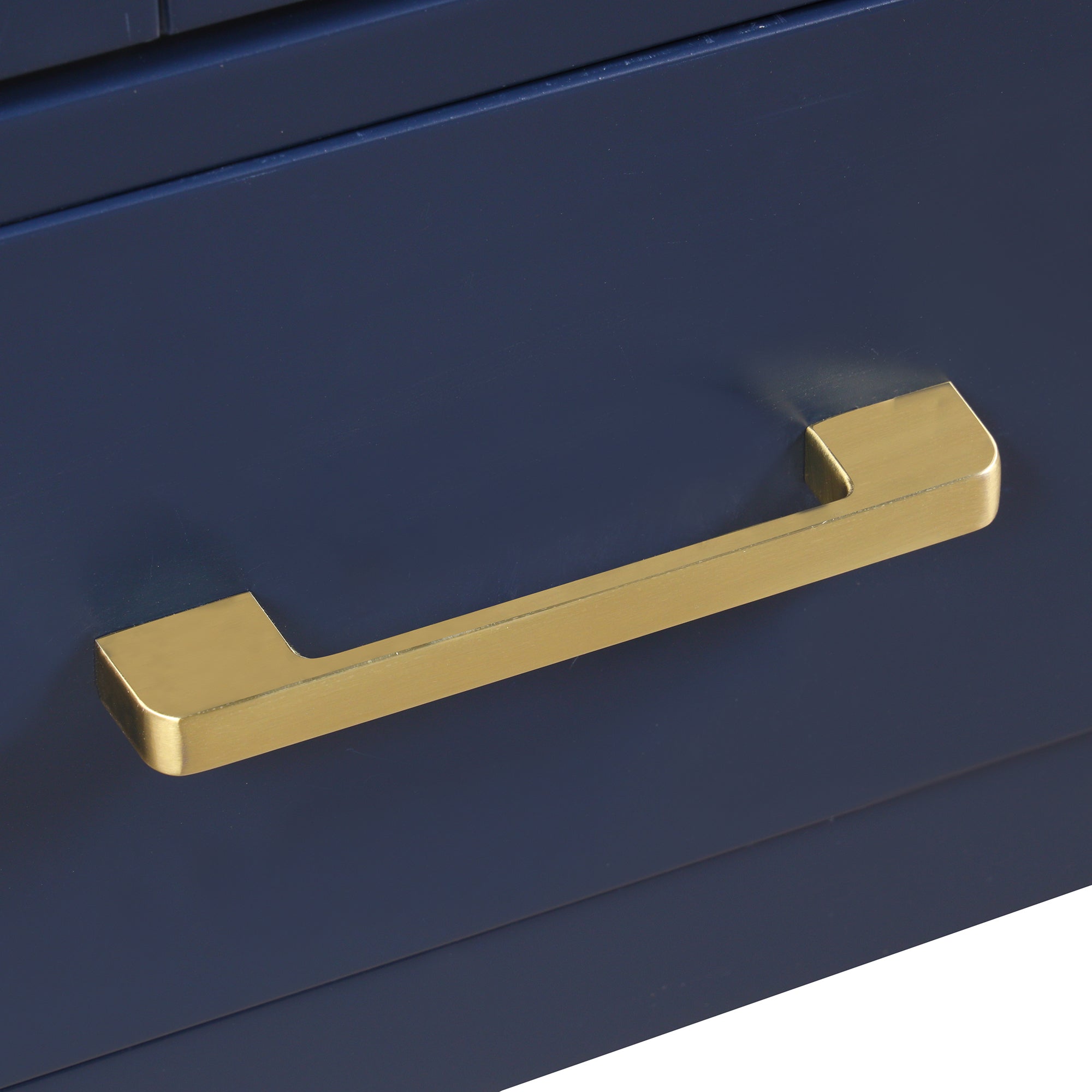 Geneva 60" Bathroom Vanity Double SInk with Marble Countertop - Contemporary Bathroom Vanity