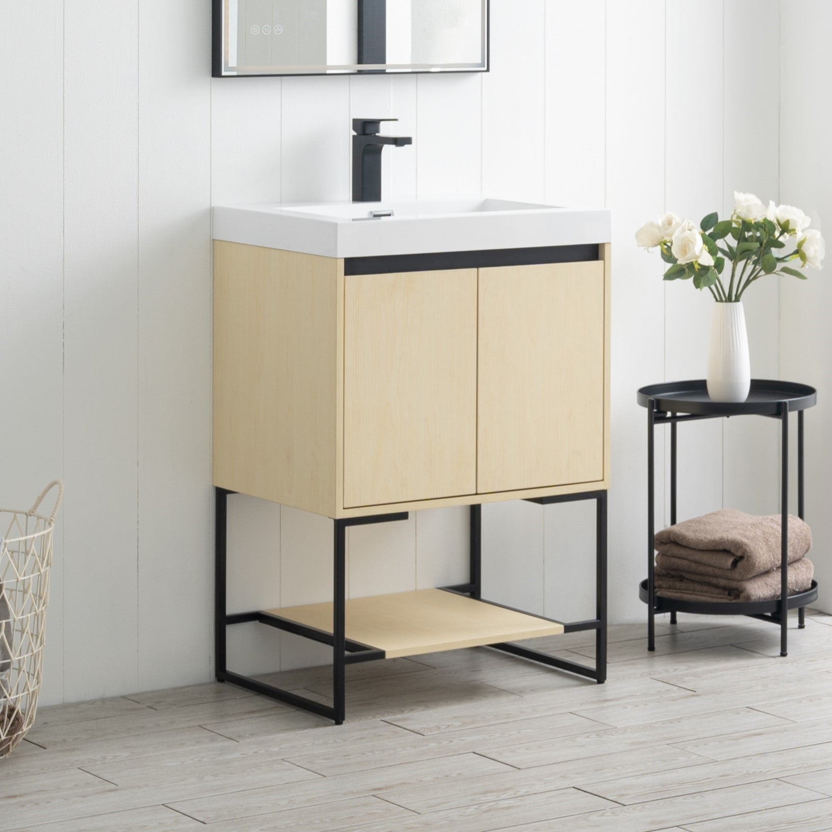 Porto 24" Vanity with Acrylic Sink
