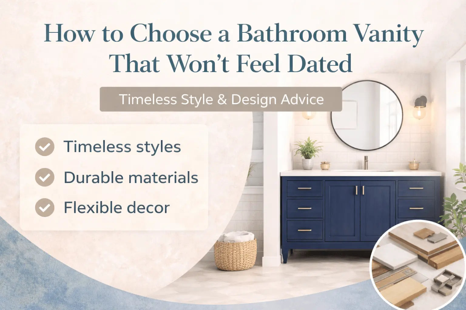 How to Choose a Bathroom Vanity That Won’t Feel Dated