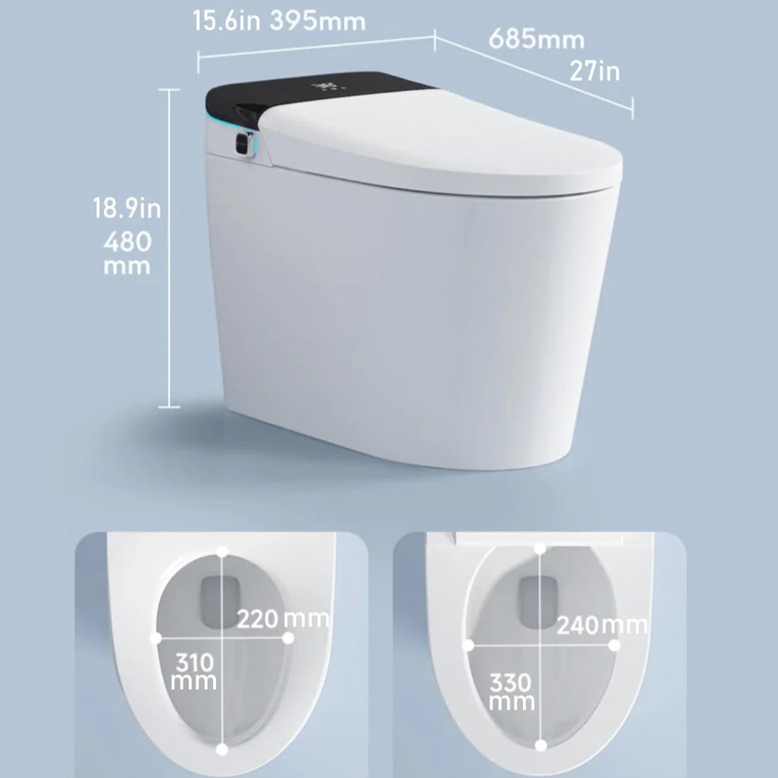 Smart Toilet with Automated Features