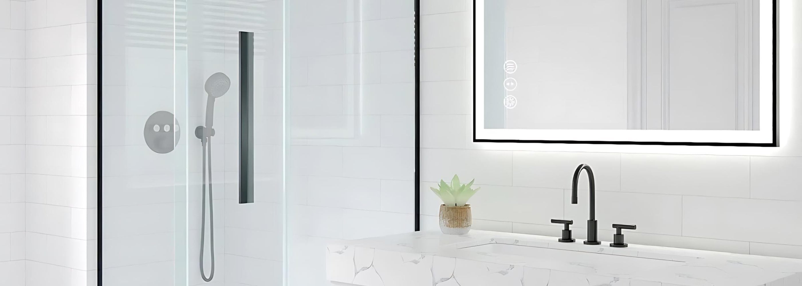 If you don't have the Apex-Noir LED Mirror than your bathroom makeover isn't finished
