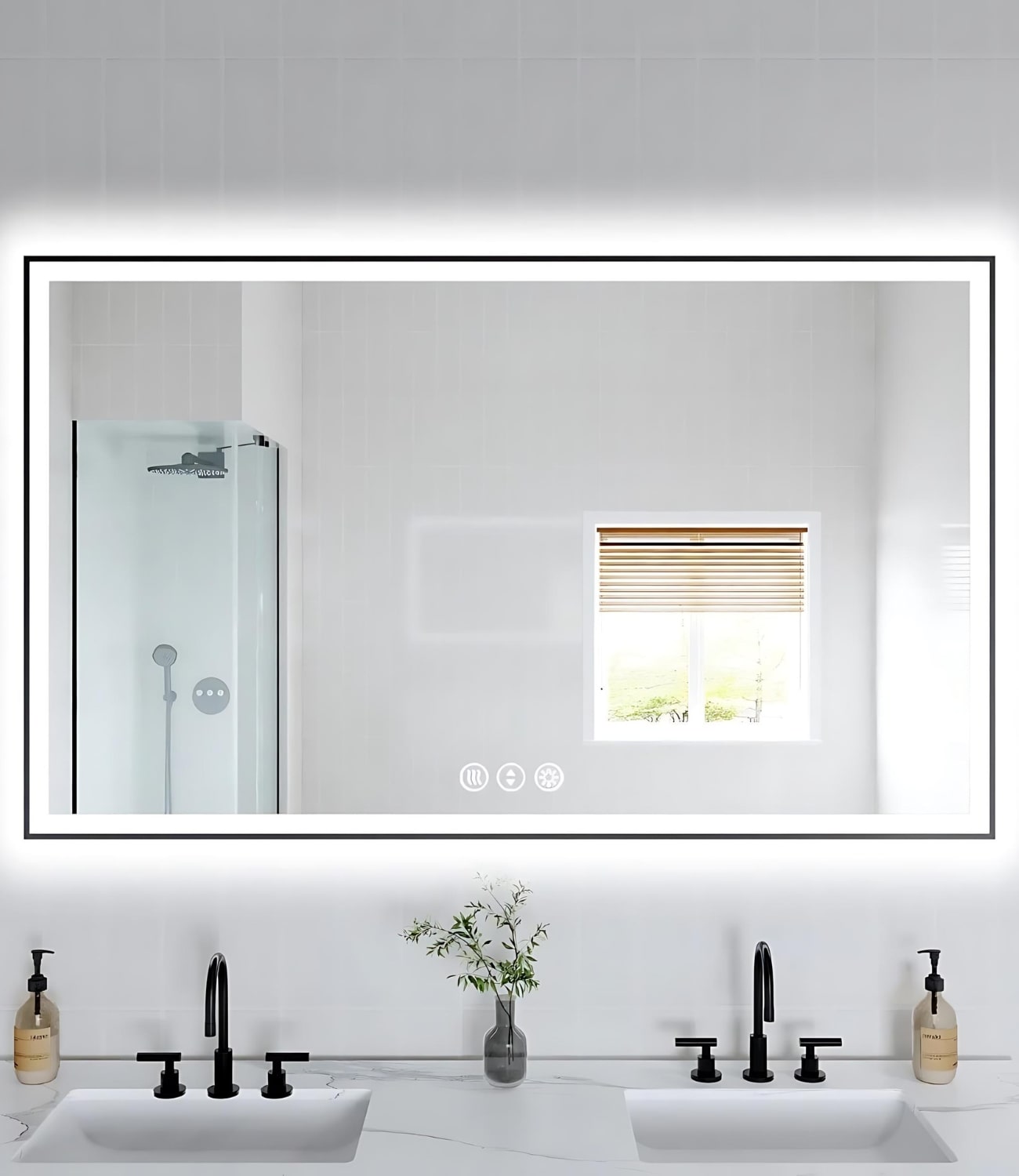 Lighted bathroom mirror for your next bathroom makeover