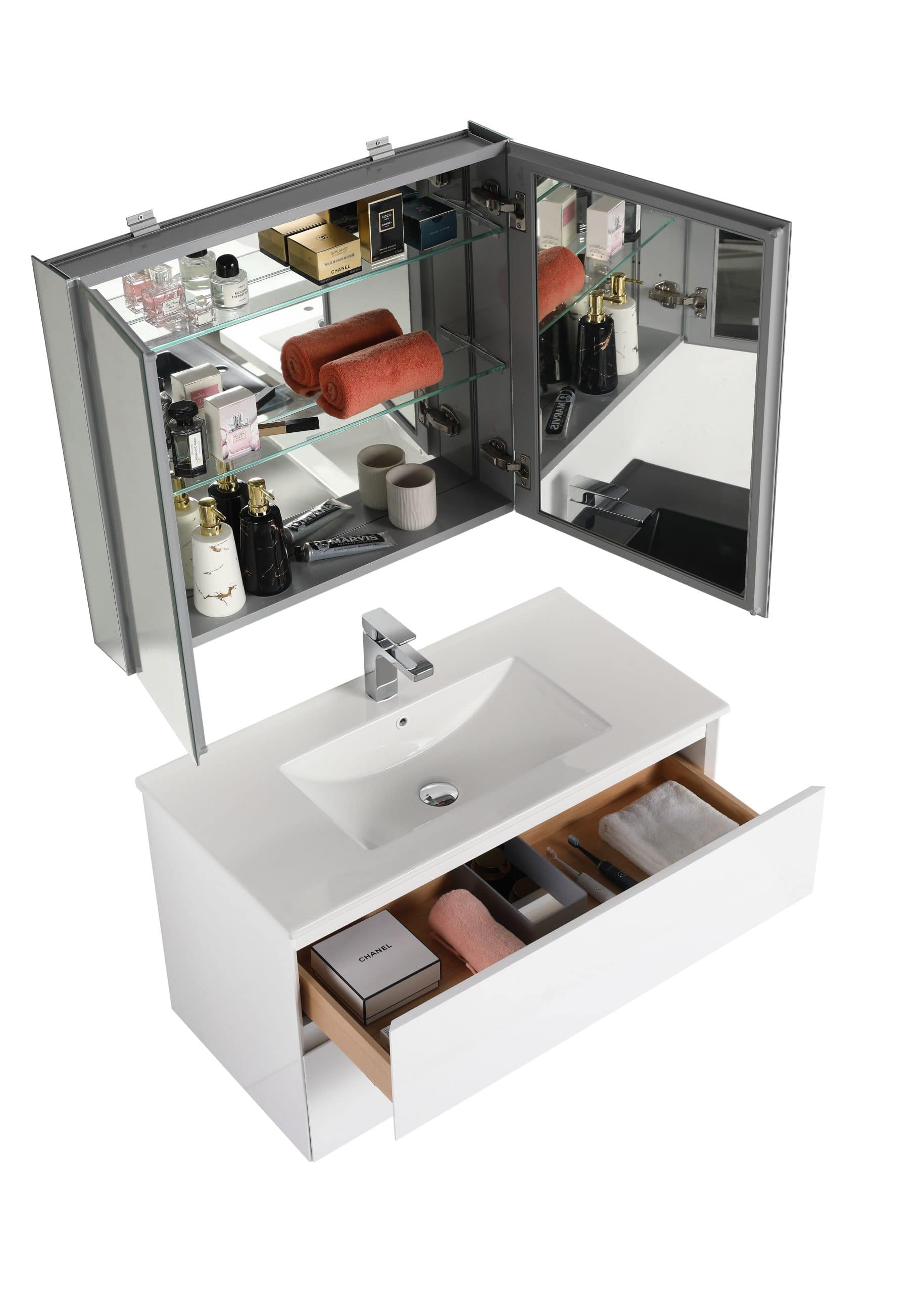 Assisi 36″ Vanity Double Sink