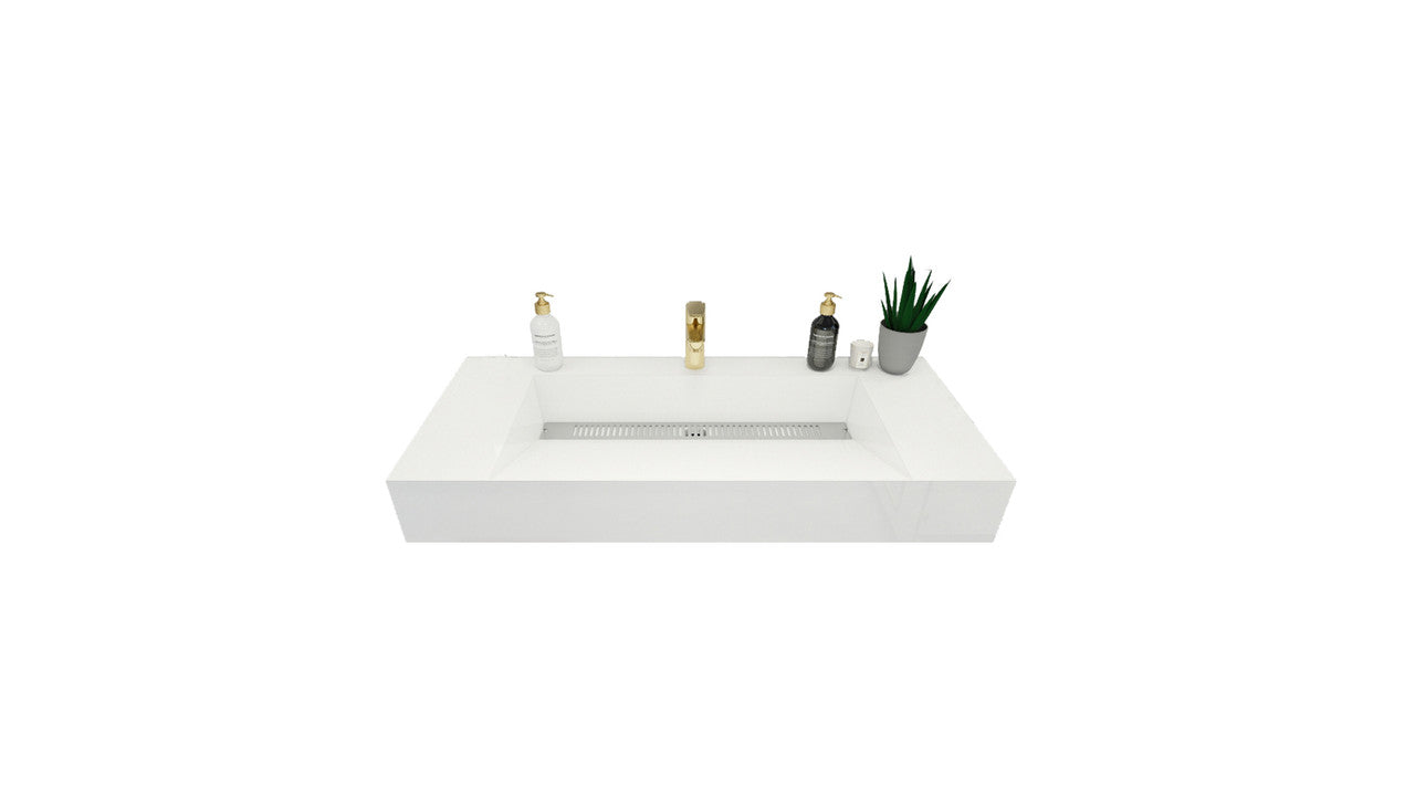 FELIX 42'' Acrylic Single Sink Top