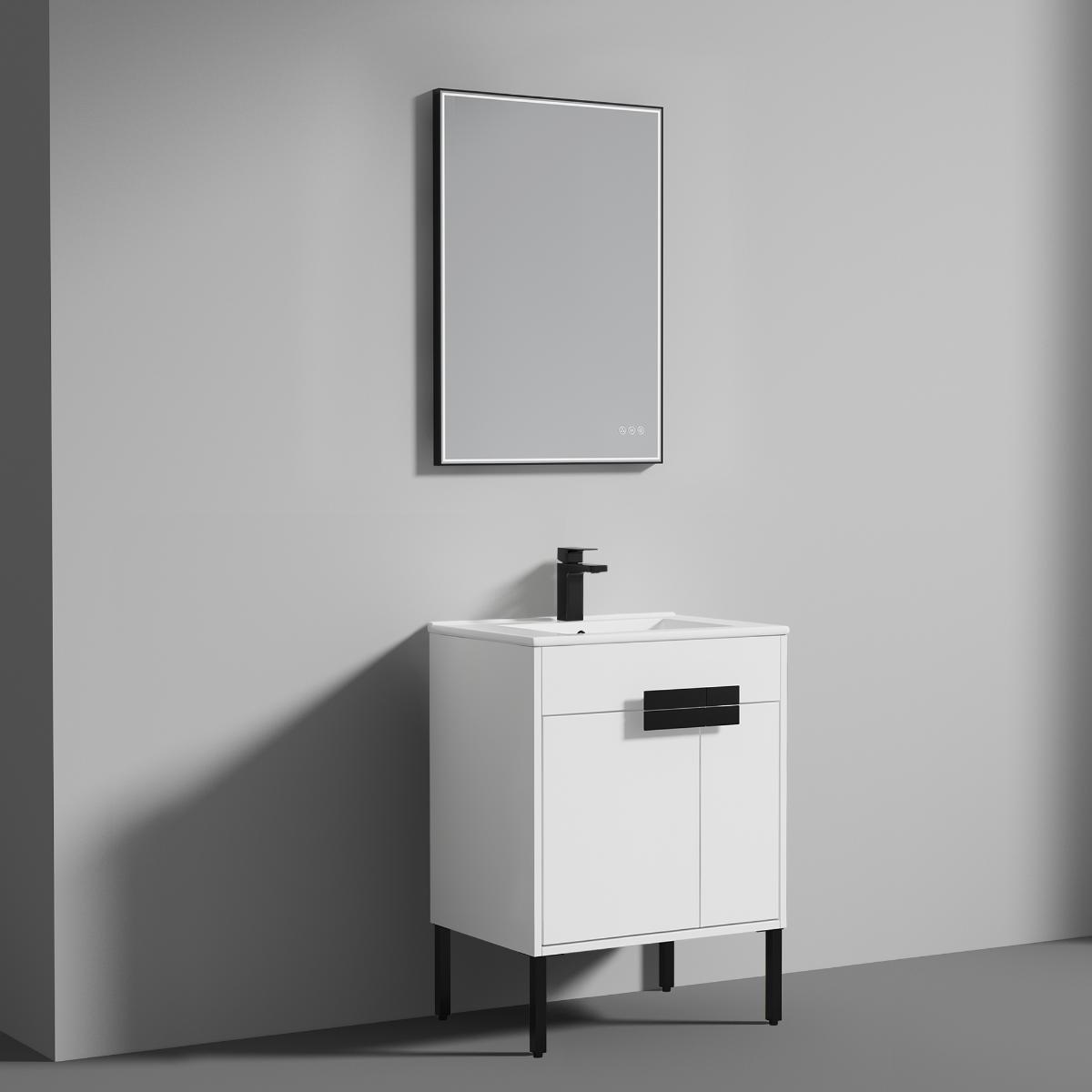 Bari 24″ Vanity With Sink - Modern Bathroom Vanity