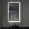 Beta 21″ by 36″ LED Mirror with Frosted Sides Vanity Plus