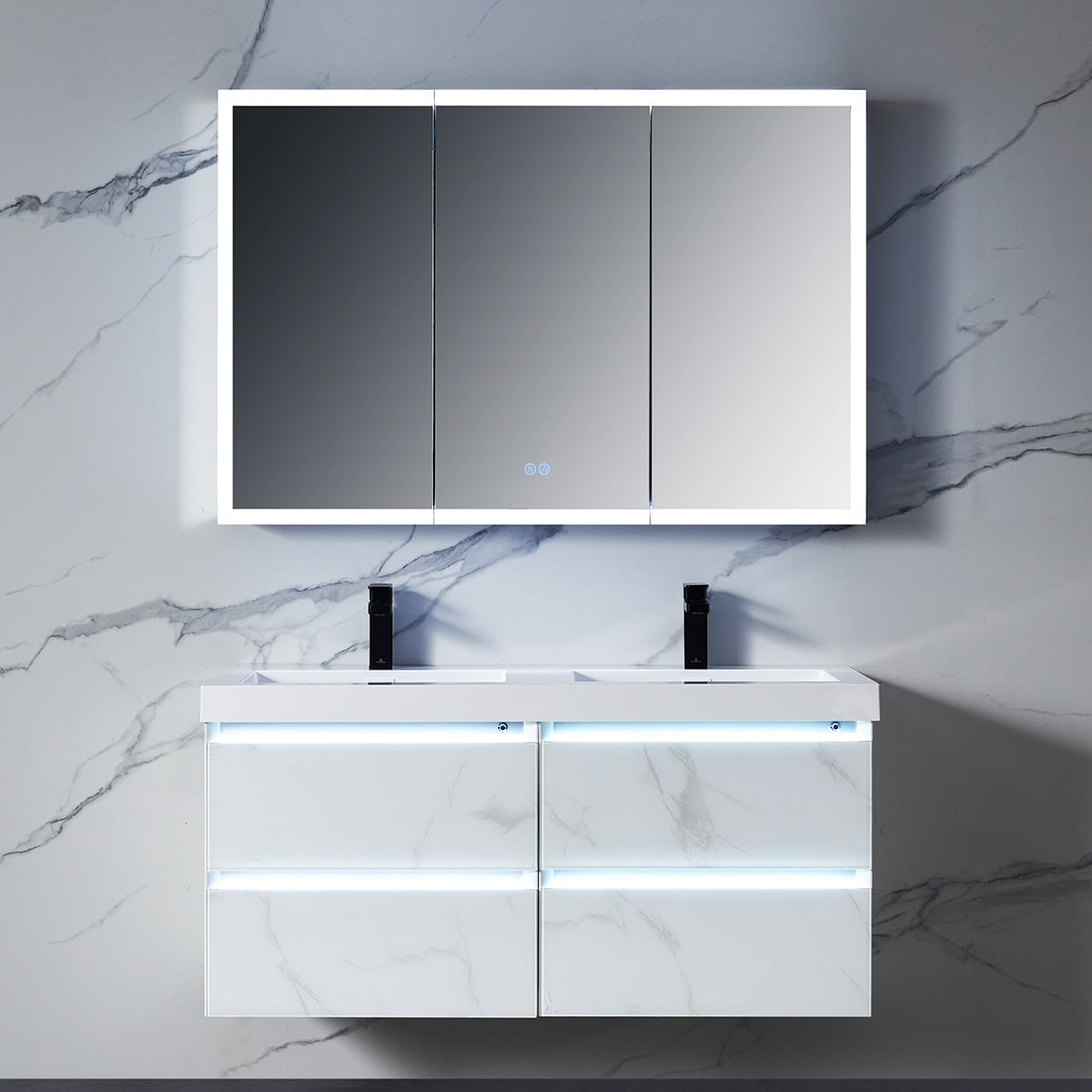 Capella 48" LED Medicine Cabinet