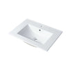 Ceramic Basin 24″ by 18″ - Mount Rectangular Single Hole