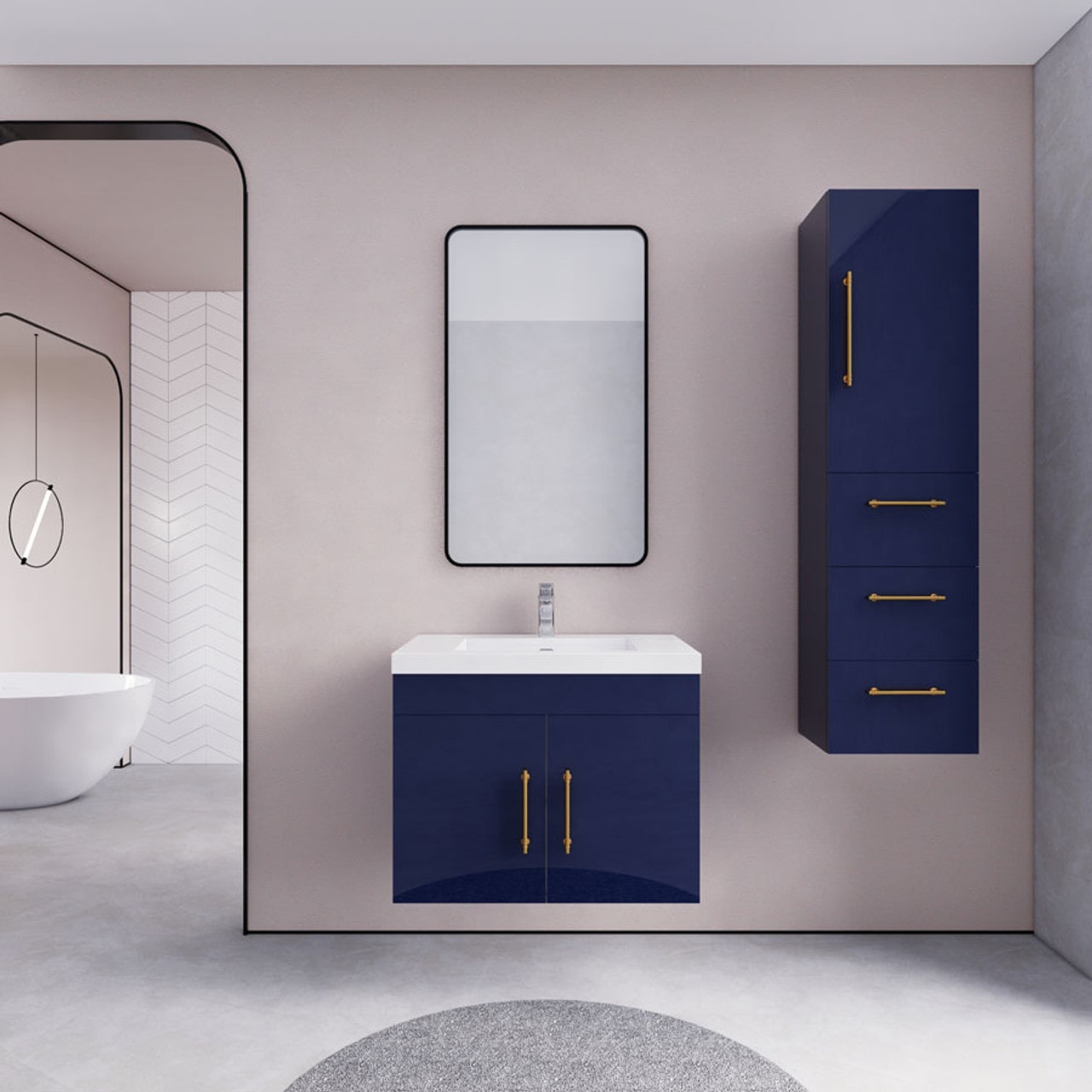 Eliza 30'' Bathroom Vanity with Single Sink - Luxury Bathroom Vanity
