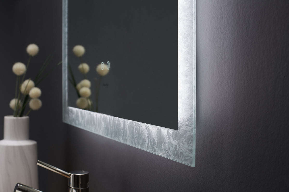 Frysta 30" Rectangular Frameless LED Bathroom Mirror