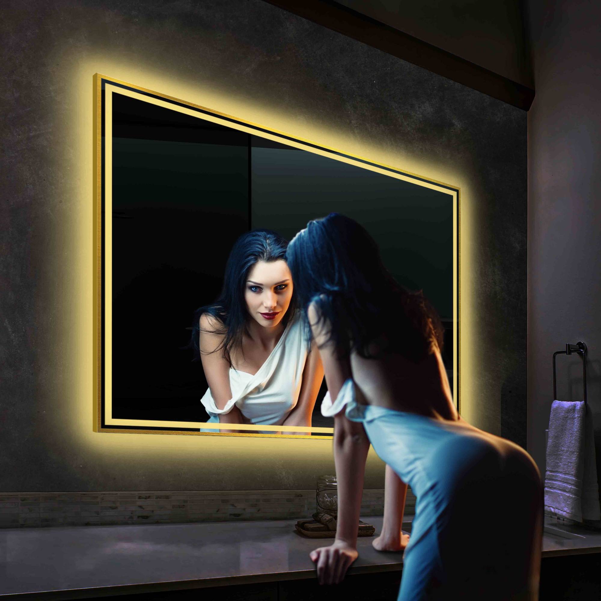 48 inch LED Mirror