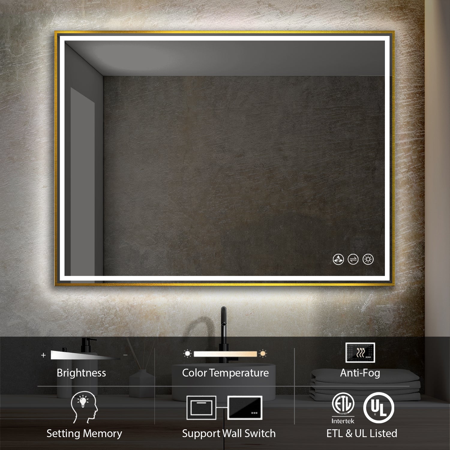 48 inch LED Mirror