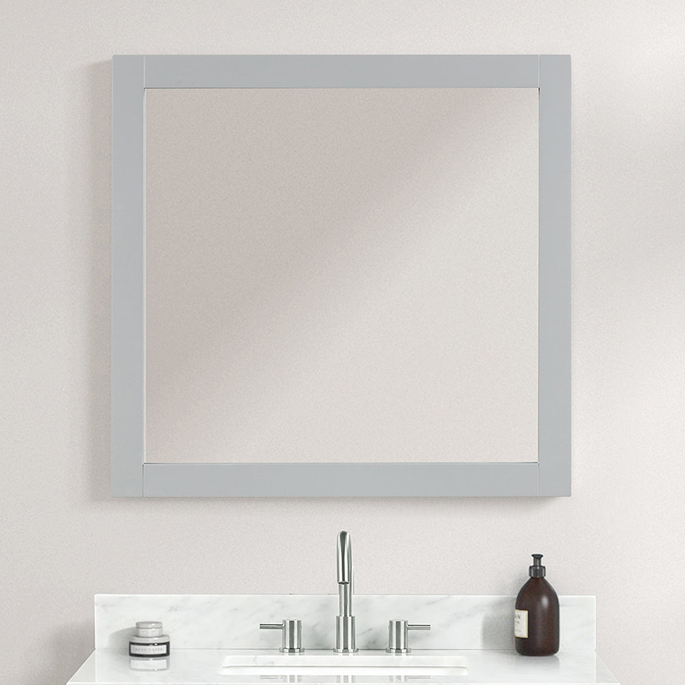 36" Grey Mirror