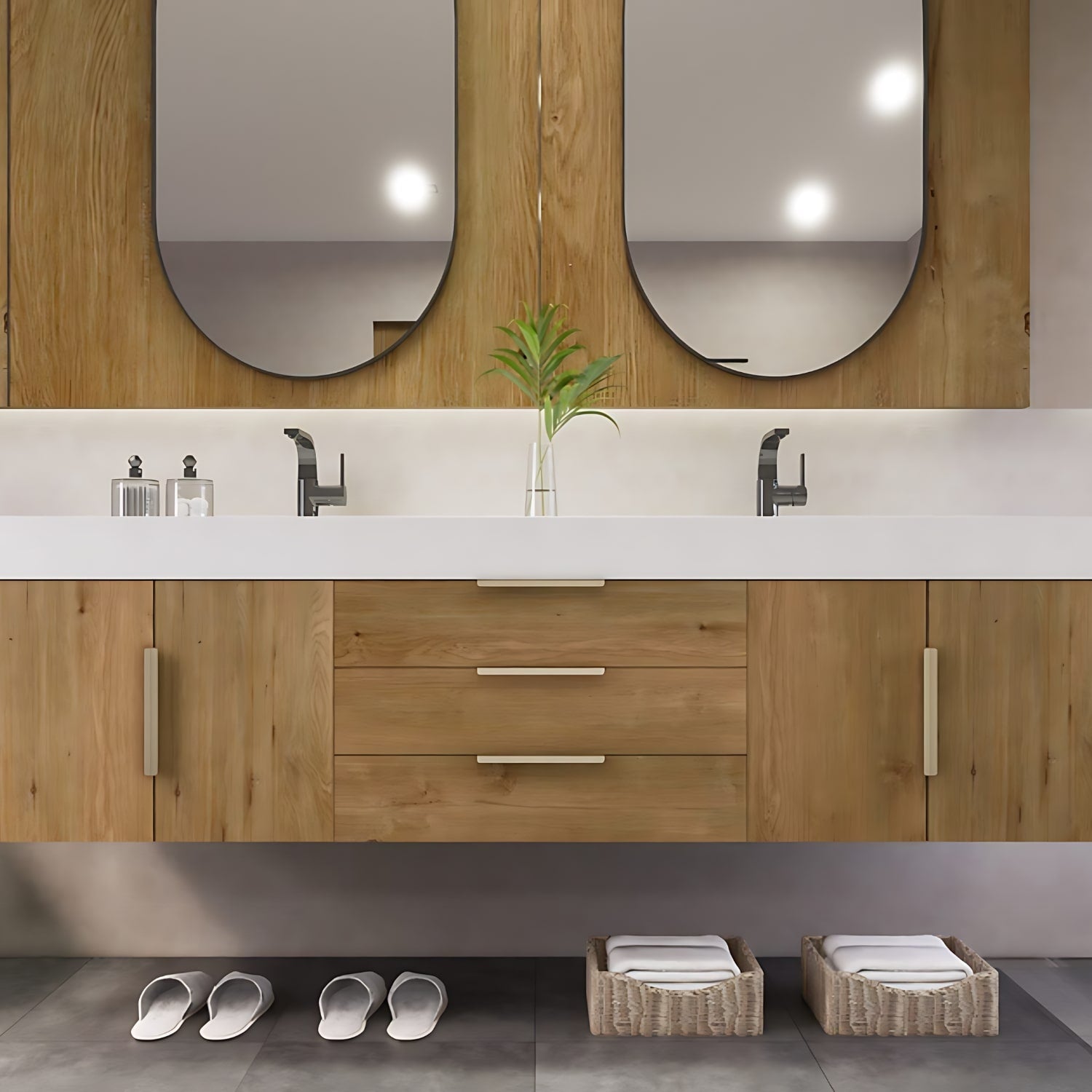 Wall Mounted Bathroom Vanity that is priced perfectly for your next bathroom makeover