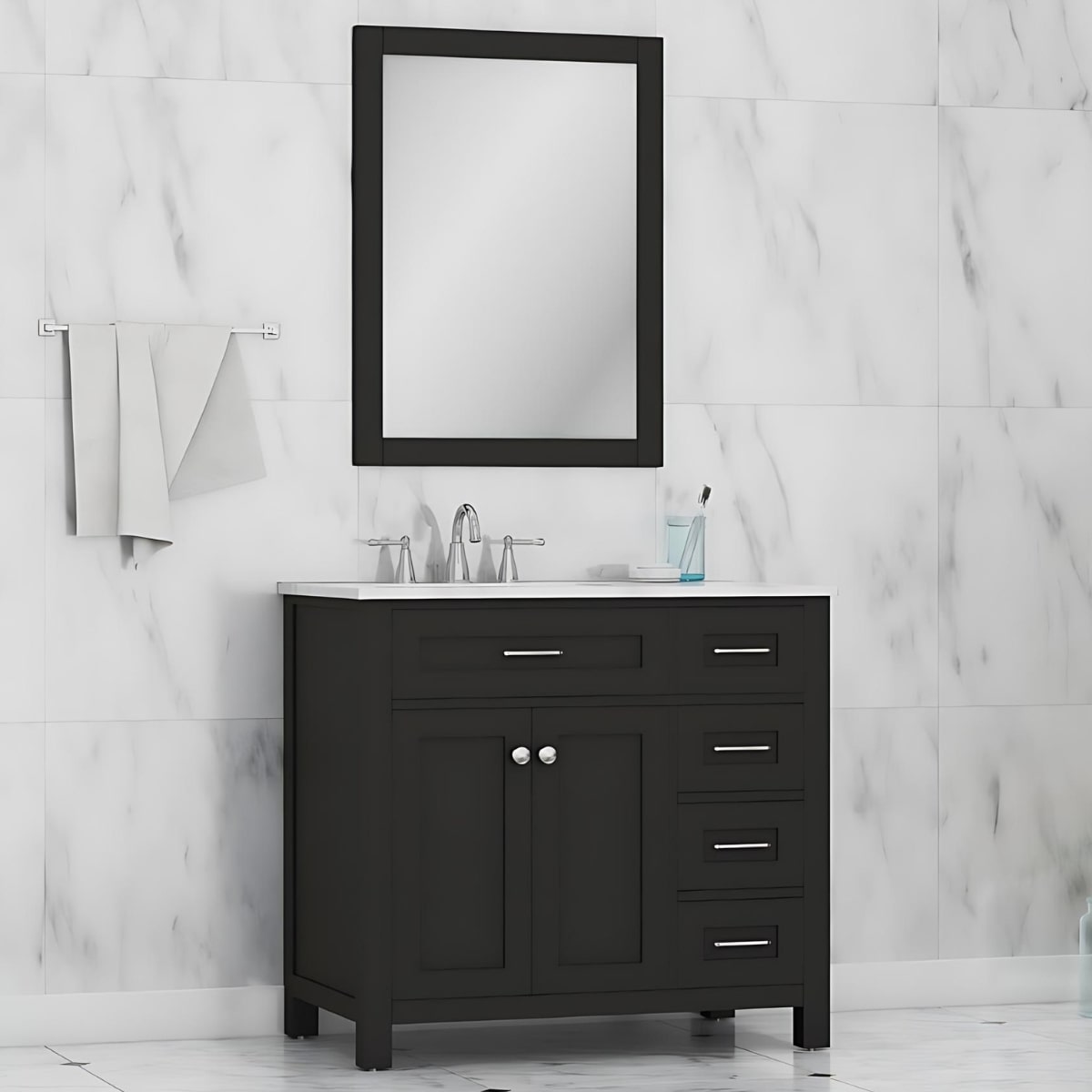 Norwalk Freestanding Modern Bathroom Vanity