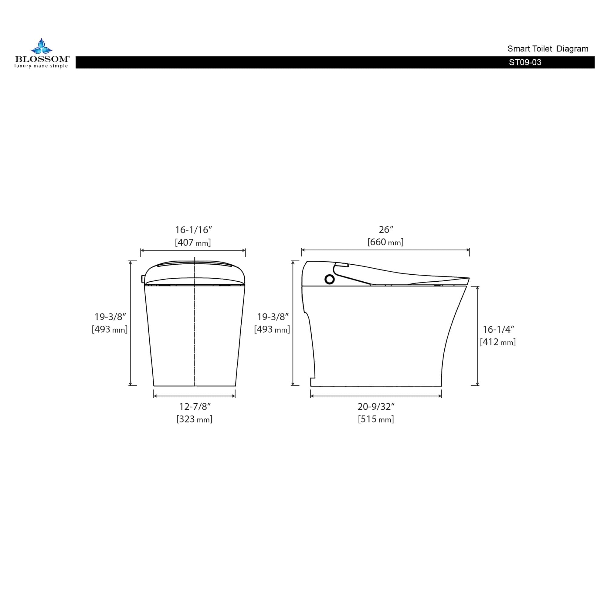 Vertex Premium - Smart Toilet