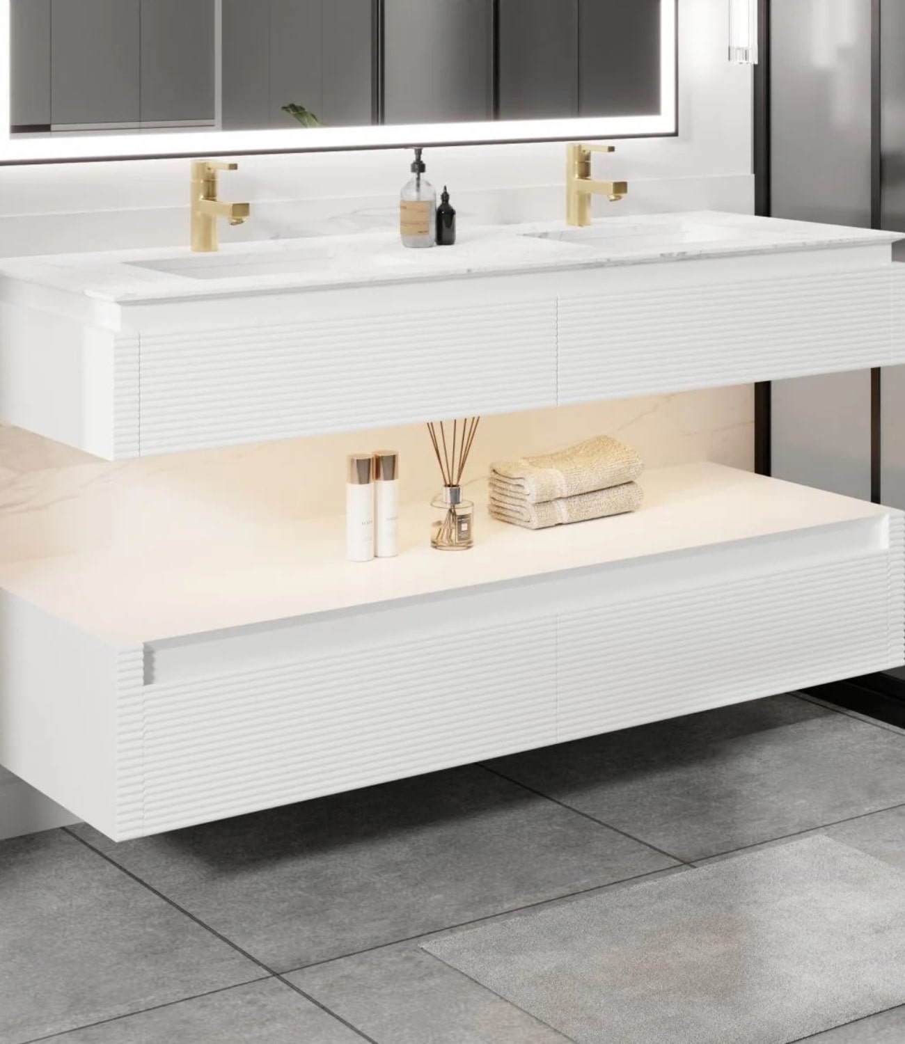 The Segeo 60 is the luxury bathroom vanity for your next bathroom makeover