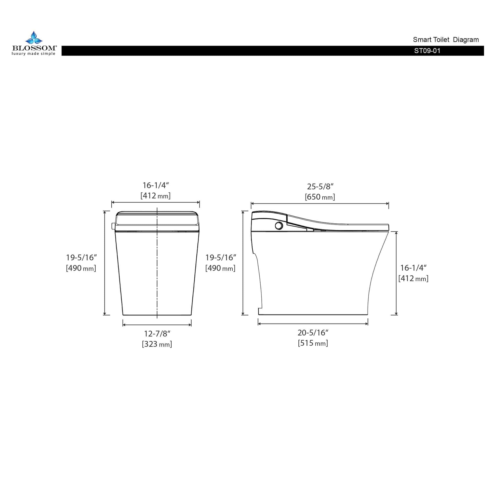 Vertex Pure - Smart Toilet