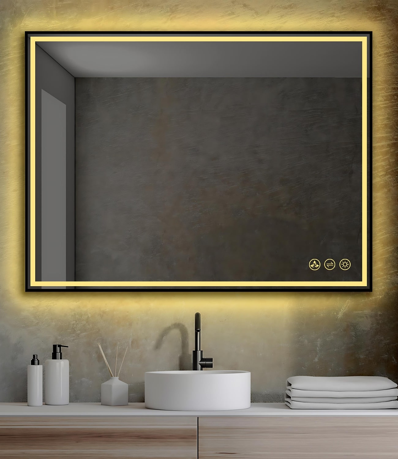 The Stellar LED Mirror is the High Quality, easy to install mirror for your next bathroom remodel