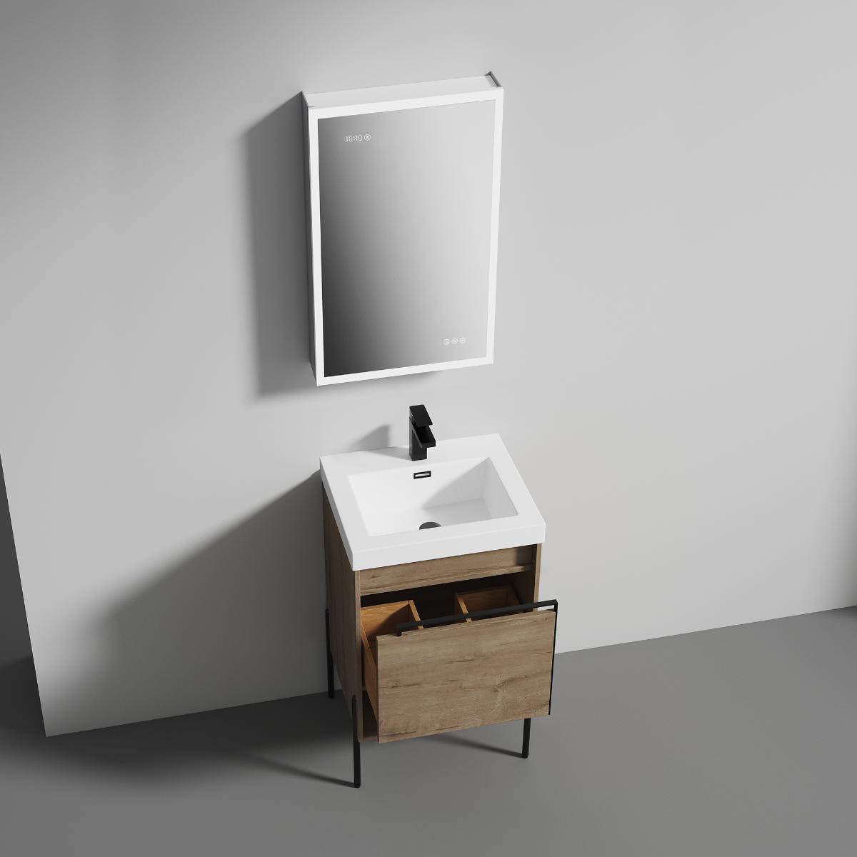 Turin 20″ Vanity - Modern Bathroom Vanity