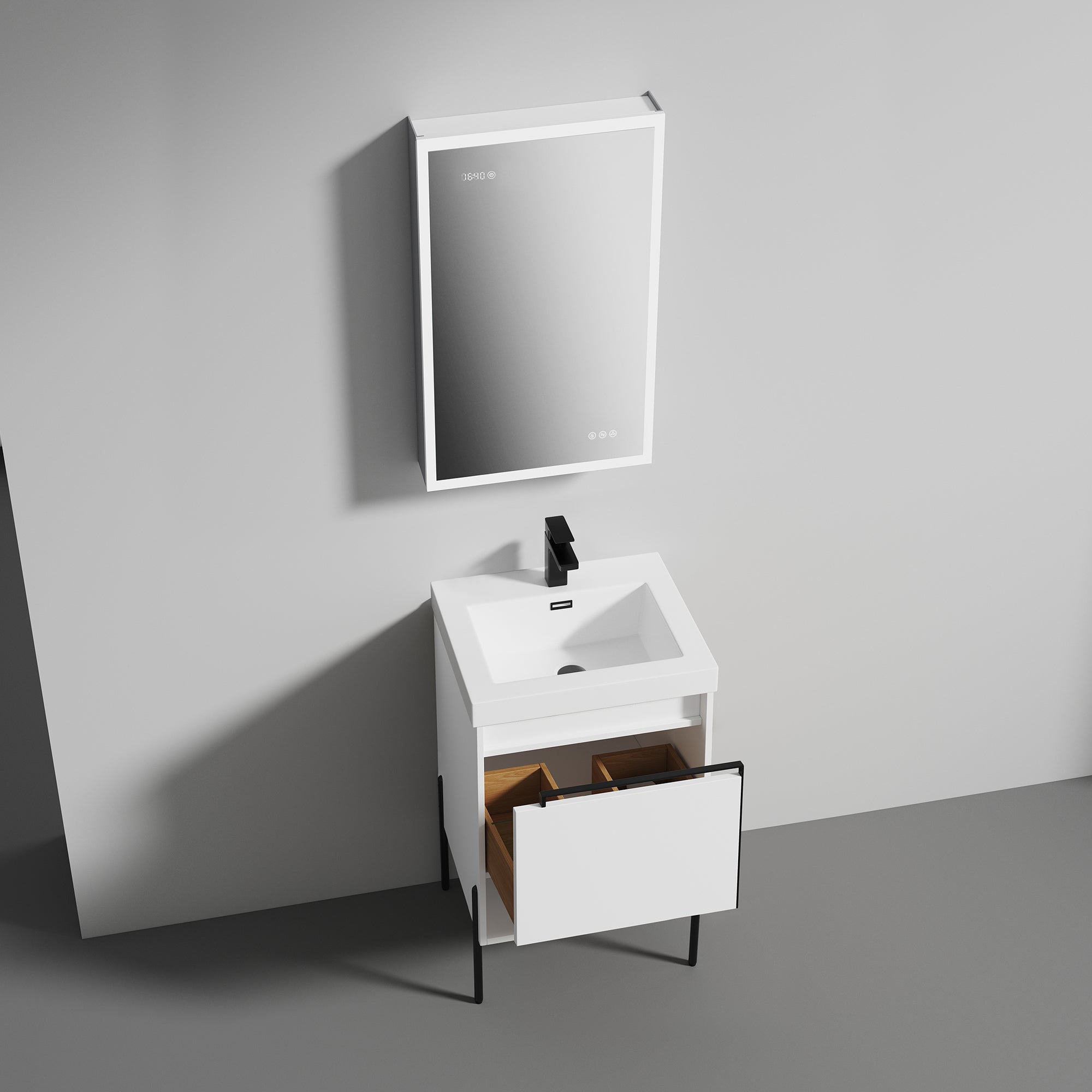 Turin 20″ Vanity Vanity Plus - Modern Bathroom Vanity