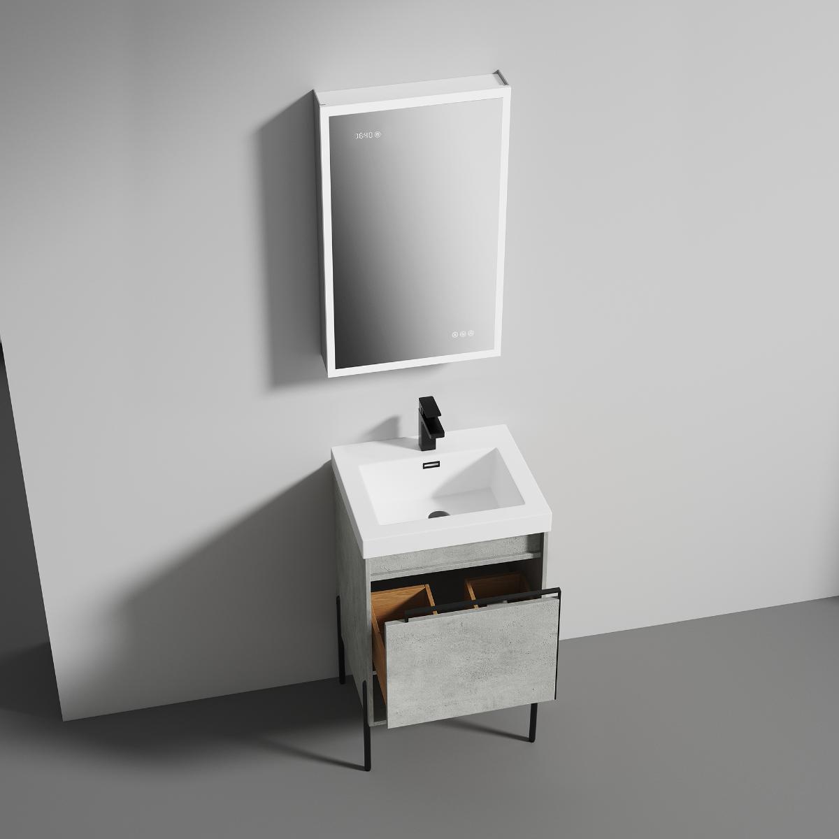 Turin 20″ Vanity with Top- Modern Bathroom Vanity
