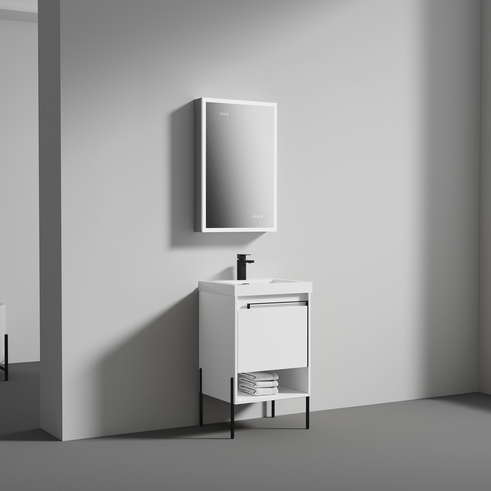 Turin 20″ Vanity Vanity Plus - Modern Bathroom Vanity