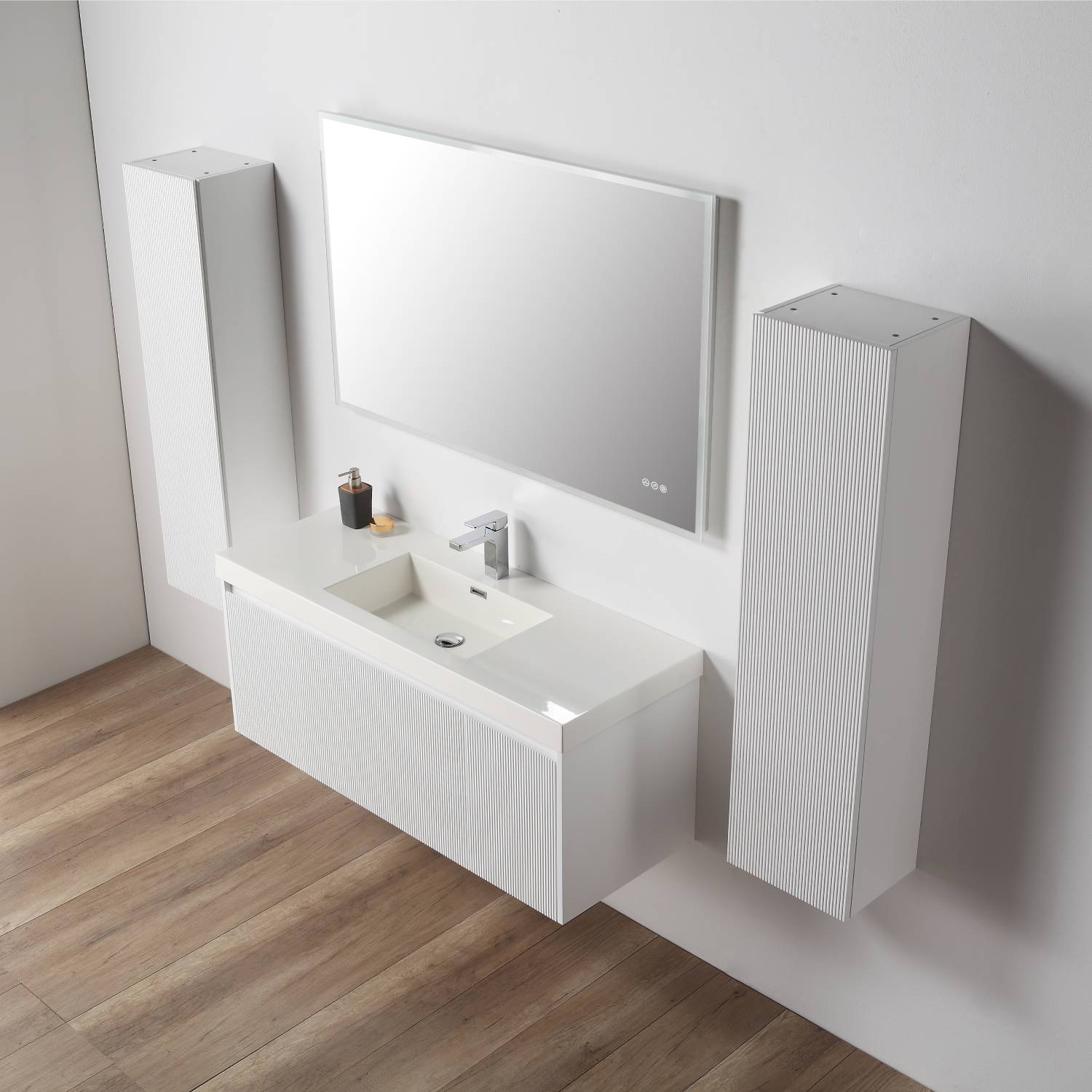 Positano 48" Luxury Single Vanity with Acrylic Sink