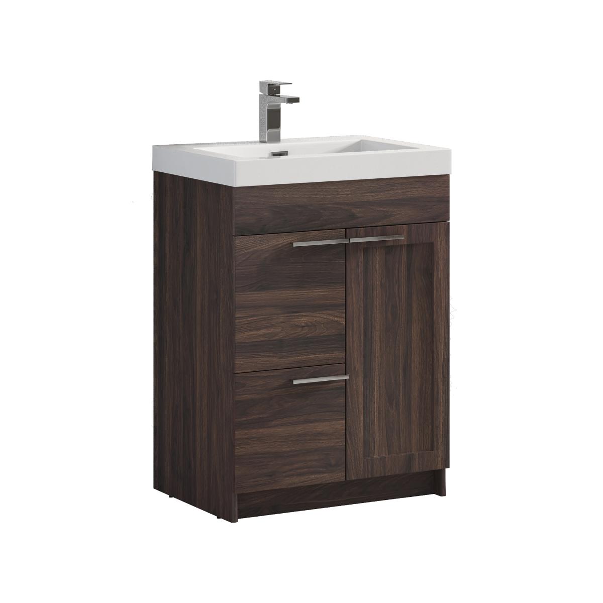 Hanover 24" Bathroom Vanity with Top - Contemporary Bathroom Vanity