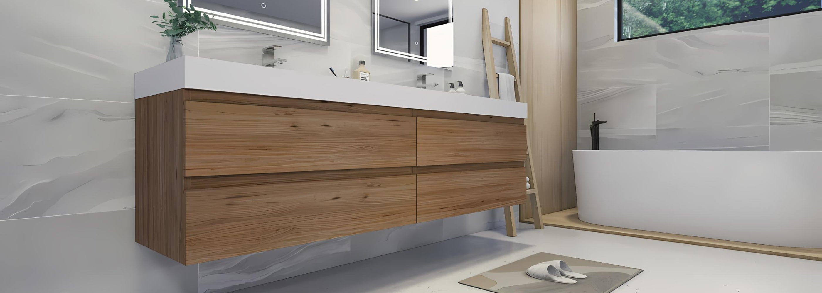 The latest Blink 84 is the premier luxury bathroom vanity for your next makeover