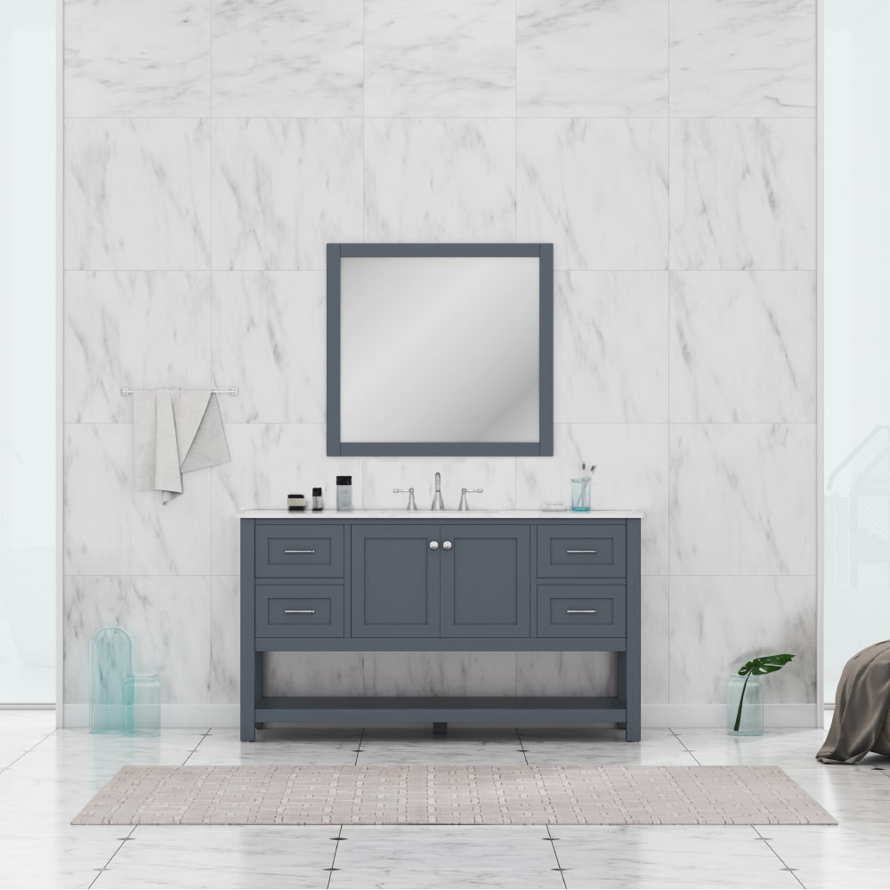 Wilmington 60" Single Bathroom Vanity - Contemporary Bathroom Vanity