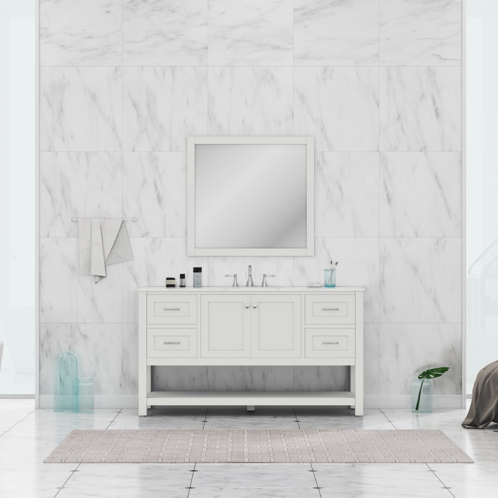 60" Espresso Bathroom Vanity - Contemporary Bathroom Vanity