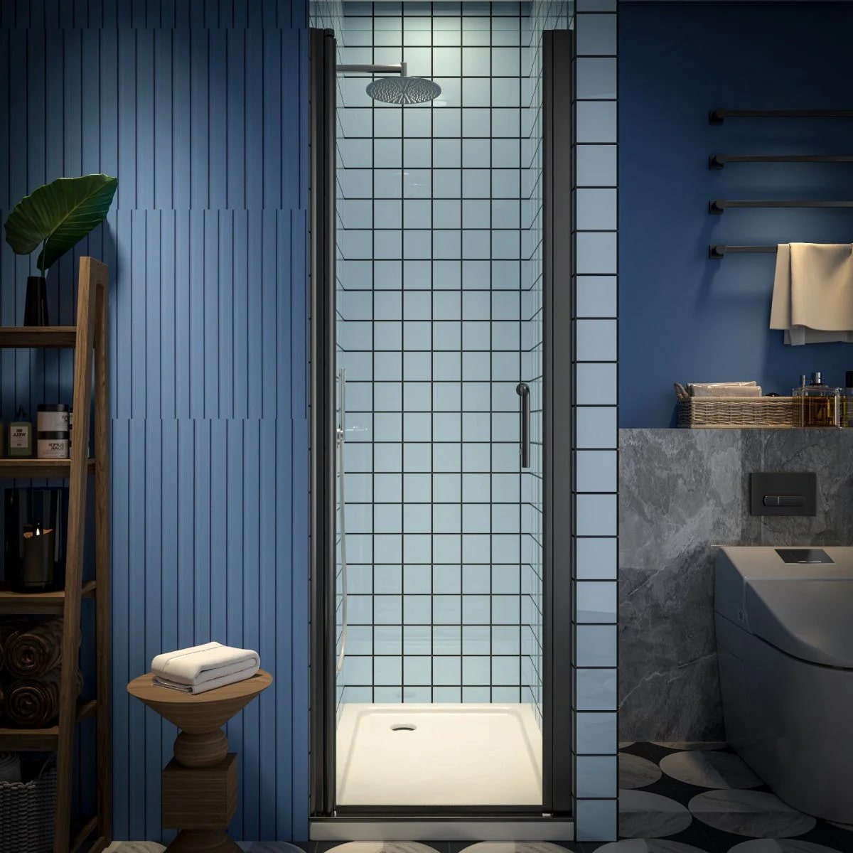 Classy 24-26" Pivot Shower Door