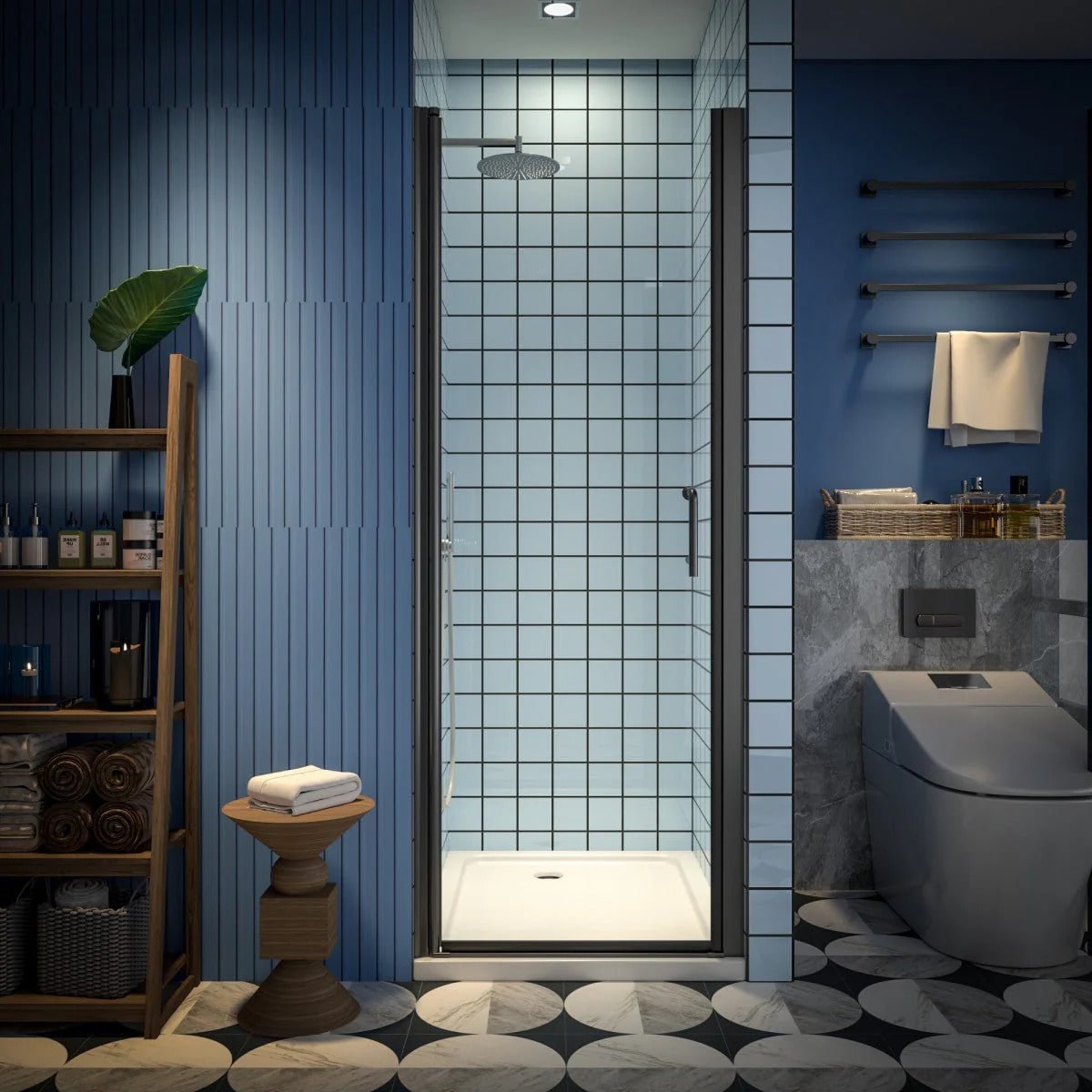 Classy 28-30" Pivot Shower Door