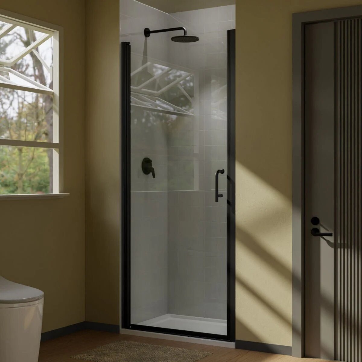 Classy 32-34" Pivot Shower Door