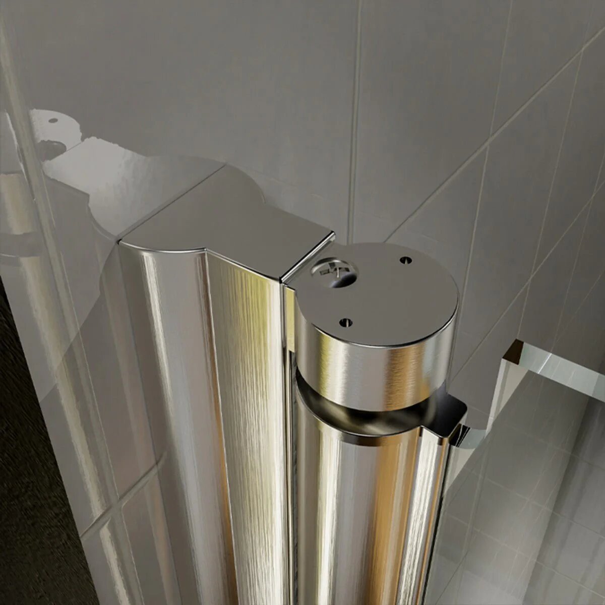 Classy 34-36" Pivot Shower Door