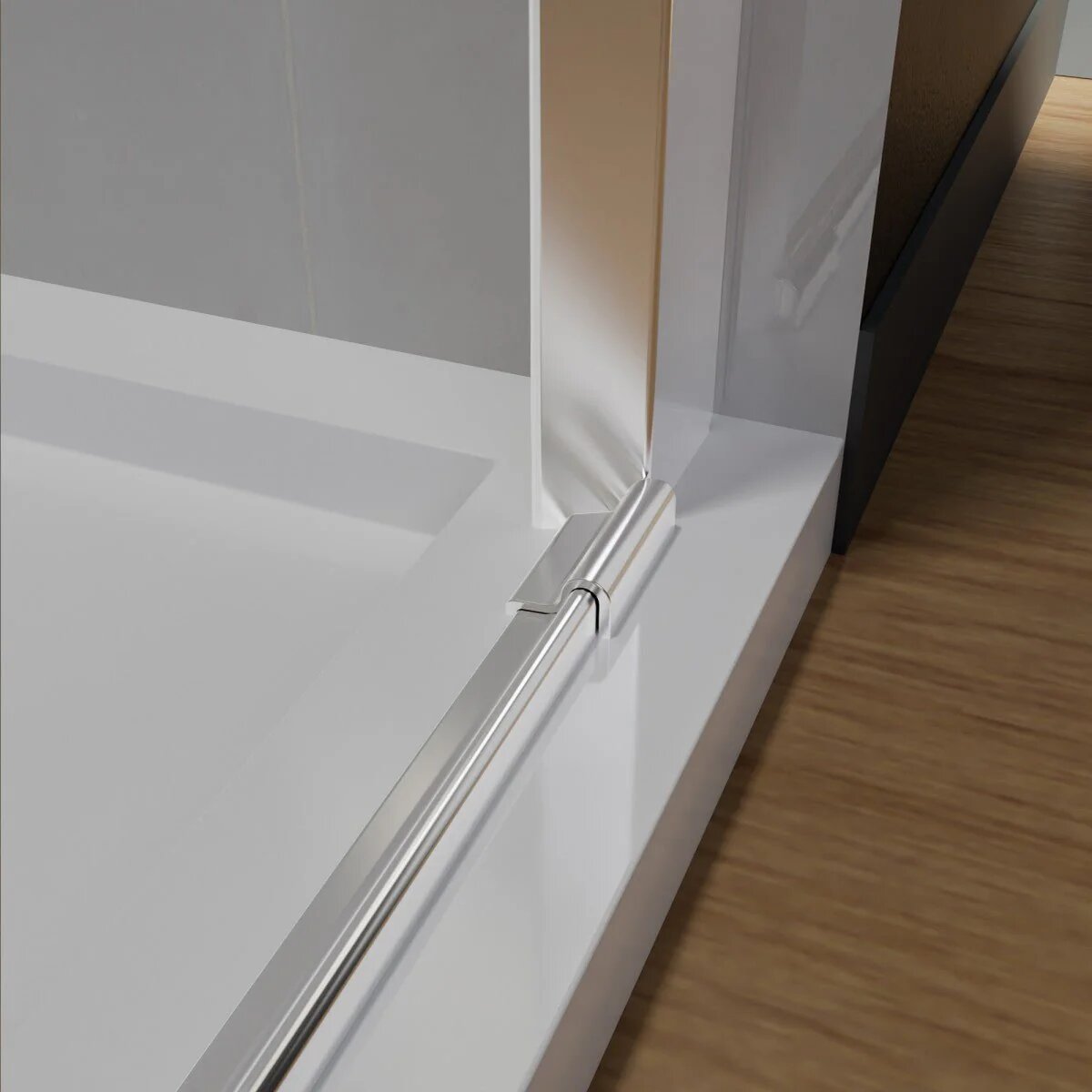 Classy 34-36" Pivot Shower Door