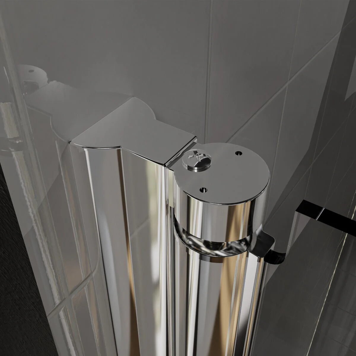 Classy 34-36" Pivot Shower Door