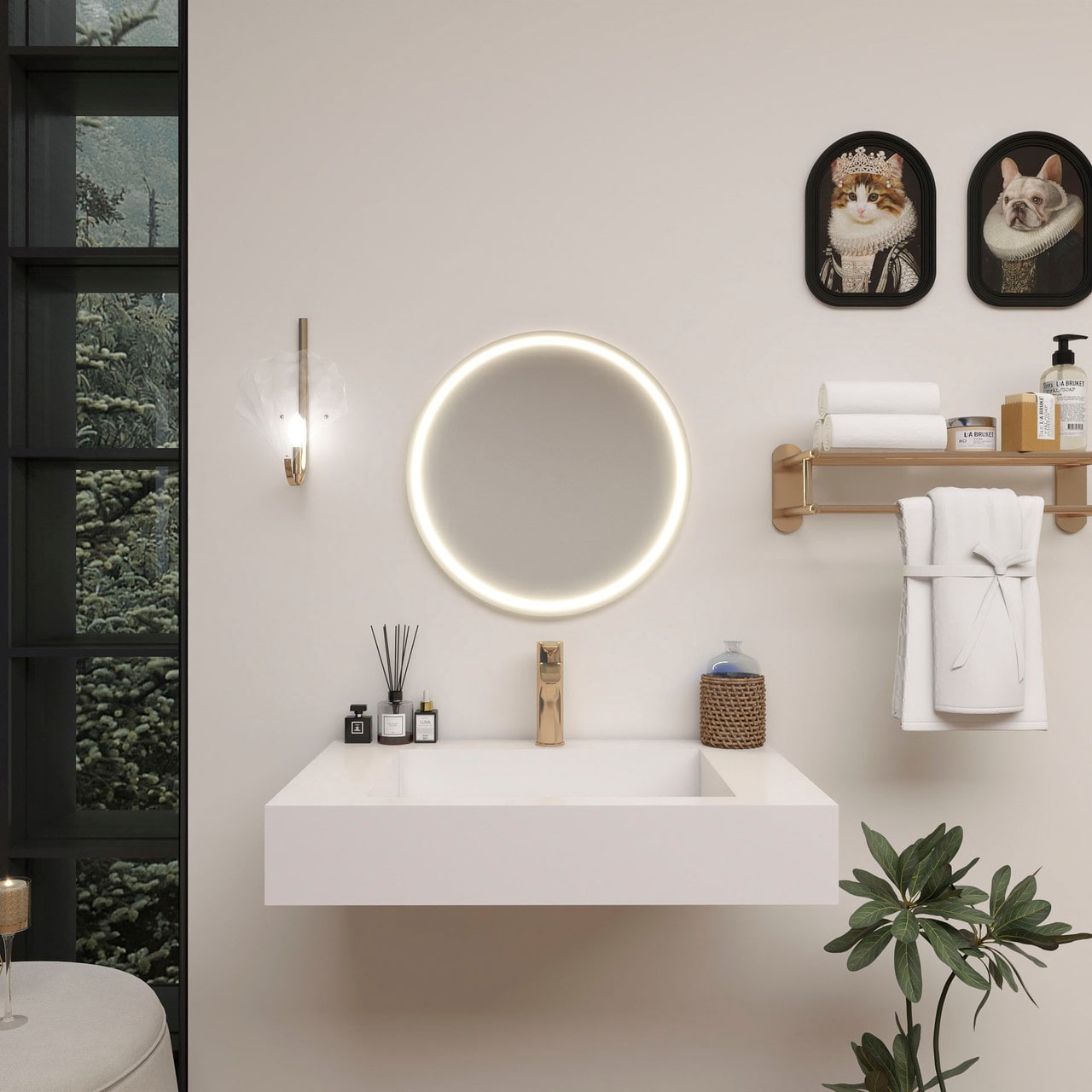 FELIX 30'' Acrylic Single Sink Top