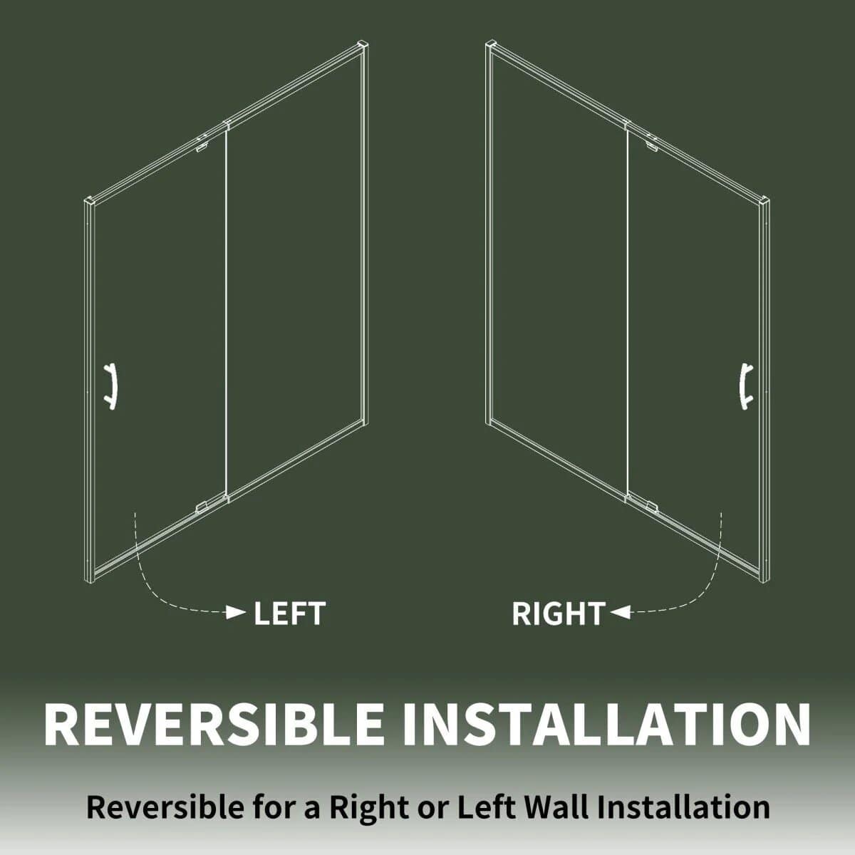 Flexi 38-42" Pivot Shower Door