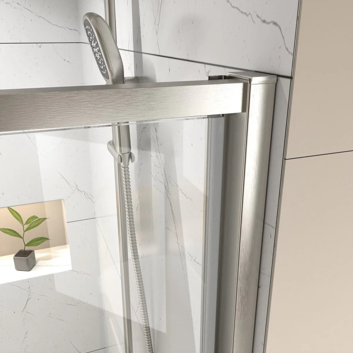 Flexi 38-42" Pivot Shower Door