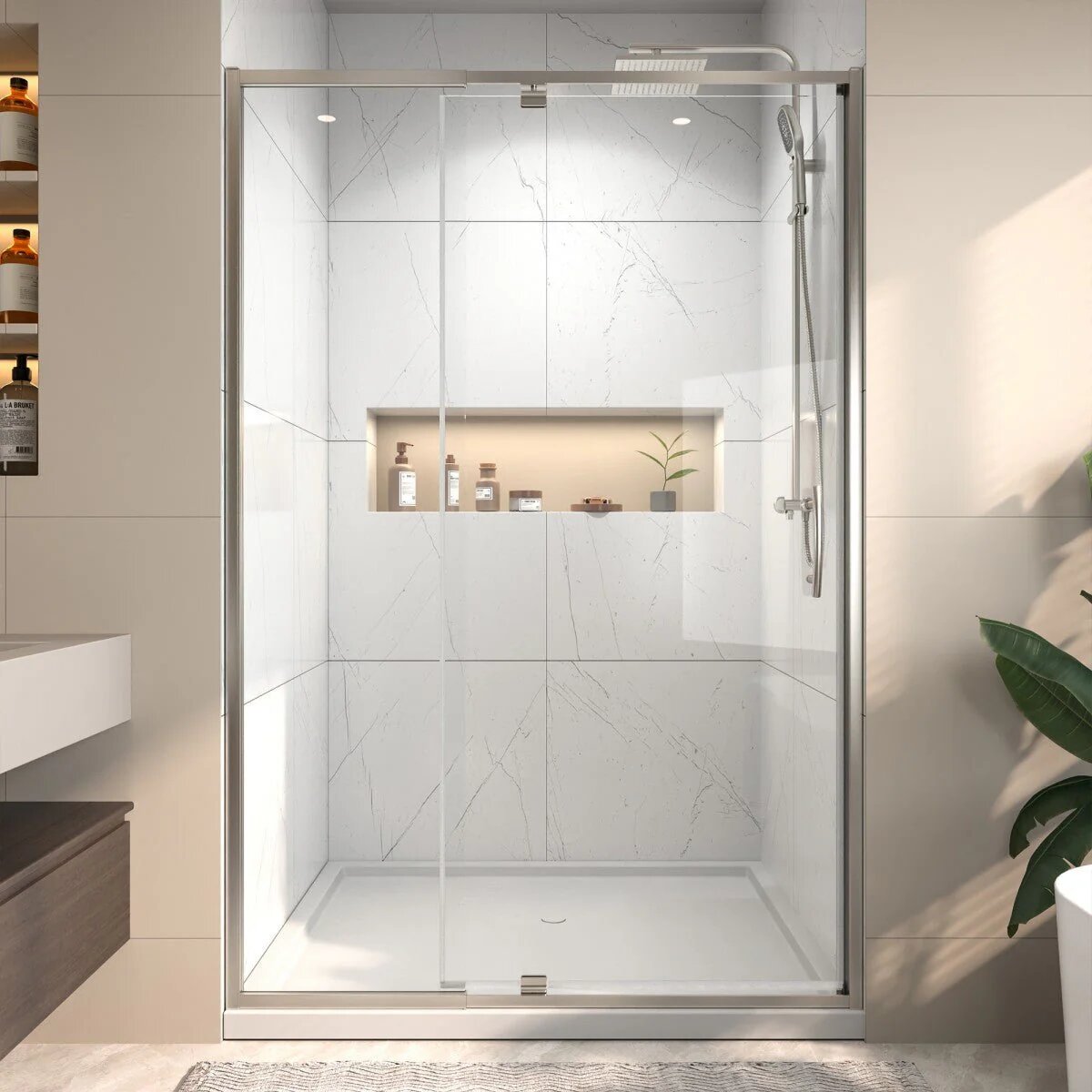 Flexi 44-48" Pivot Shower Door